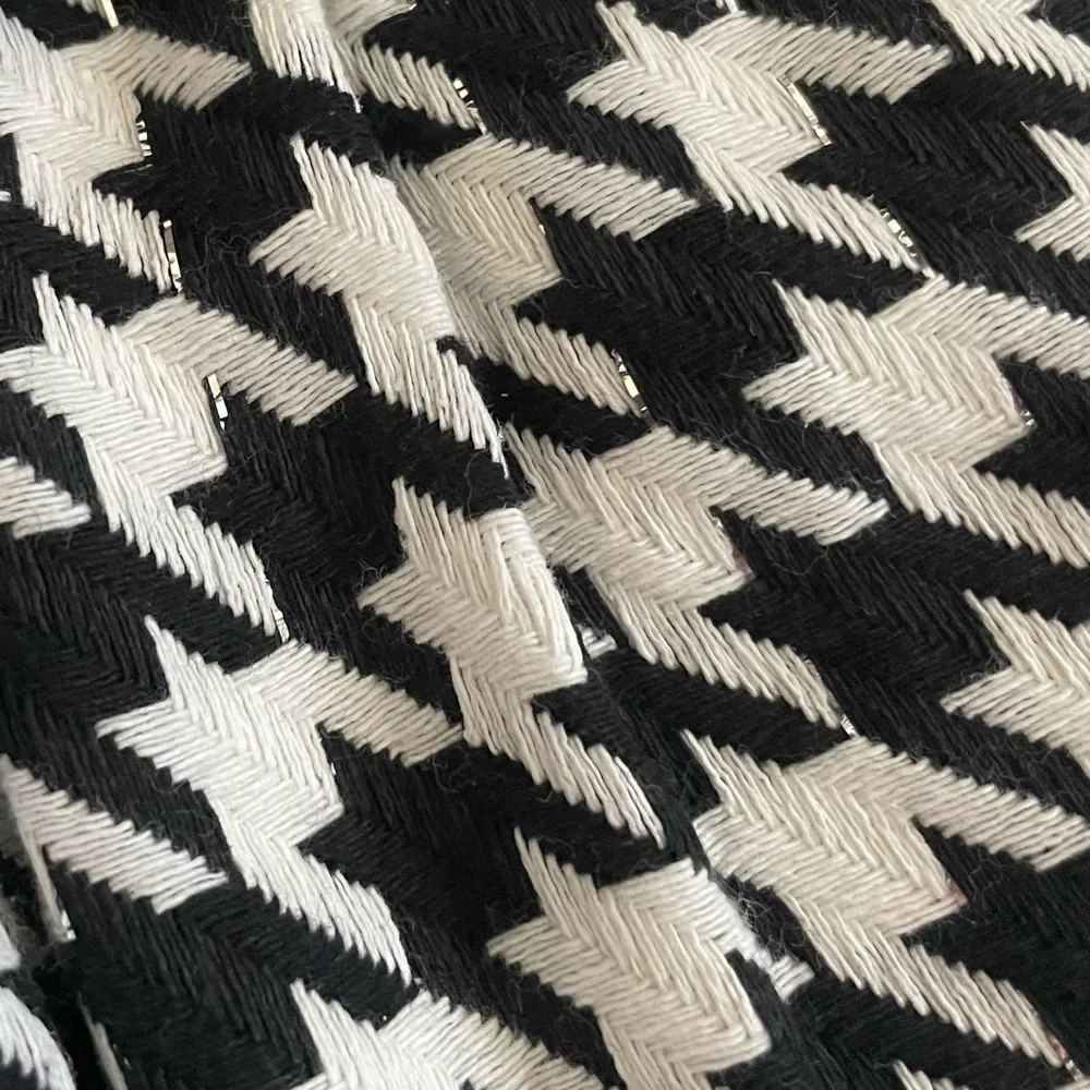 Blueberi Boulevard Youth baby Girls size 24 months black houndstooth print NWT
